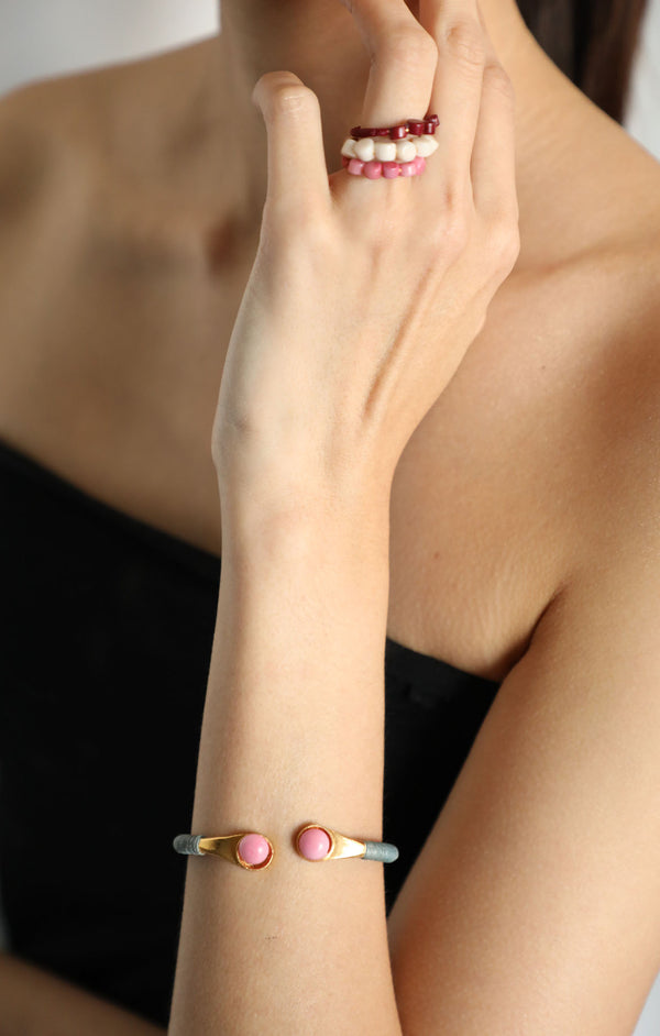 Kore Maxi Ring in Red